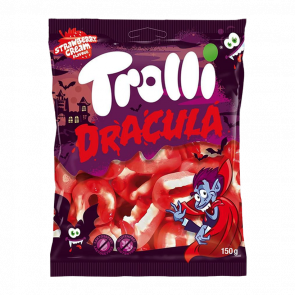 Конфеты Жевательные Trolli Dracula Halloween 150g