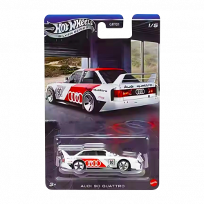 Тематическая Машинка Hot Wheels Audi 90 quattro Audi Series 1:64 JKY15 White - Retromagaz