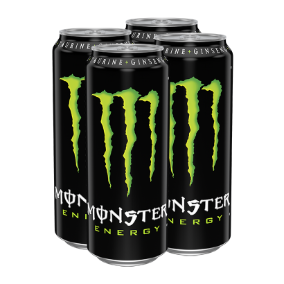 Набір Напій Енергетичний 4шт Monster Energy Classic Original 500ml - Retromagaz