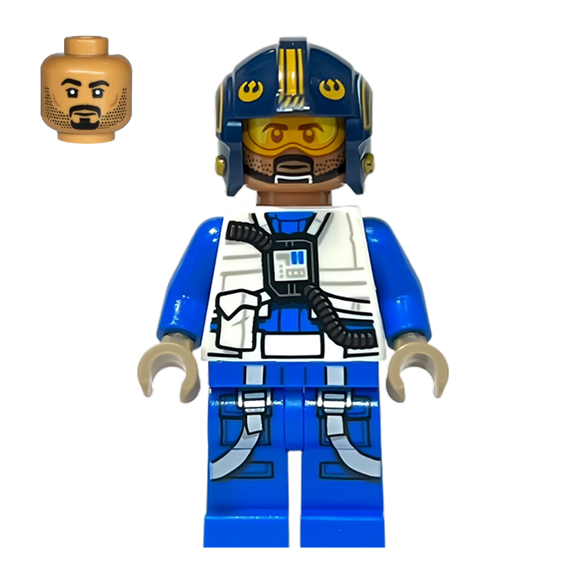 Фігурка Lego Повстанець Captain Porter Star Wars sw1289 Б/У - Retromagaz