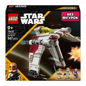 Конструктор Lego Без Фігурок Зоряний Винищувач V-19 Потік Star Wars 75432 Новий