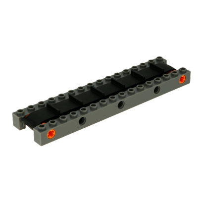 Technic Lego Conveyor Belt Другое 92715c01 4597139 bb0522 92713 Dark Bluish Grey Б/У - Retromagaz