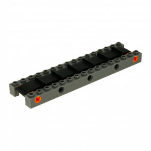 Technic Lego Conveyor Belt Інше 92715c01 4597139 bb0522 92713 Dark Bluish Grey Б/У - Retromagaz