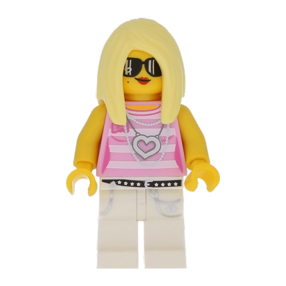 Фігурка Lego Series 10 Trendsetter Collectible Minifigures col158 Б/У - Retromagaz