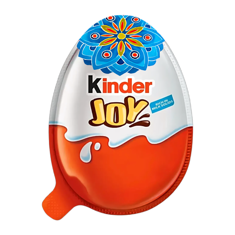 Шоколадное Яйцо Kinder Joy For Boys Festive Edition 20g - Retromagaz