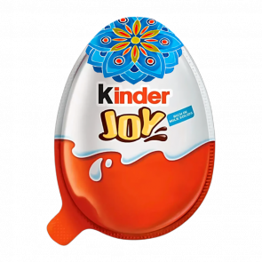 Шоколадное Яйцо Kinder Joy For Boys Festive Edition 20g - Retromagaz