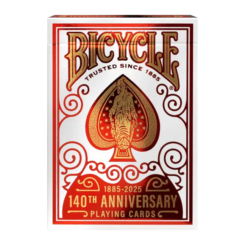 Игральные Карты Bicycle 140th Anniversary - Retromagaz