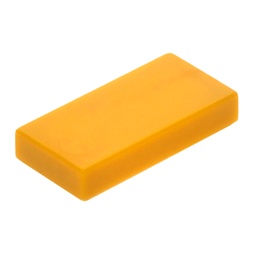 Плитка 10шт Lego Звичайна Groove 1 x 2 3069b 30070 88630 35386 6107197 Pearl Gold Б/У - Retromagaz