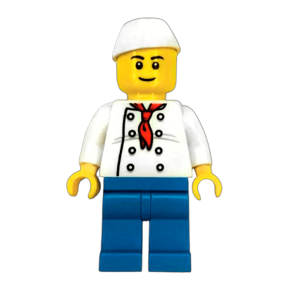 Фигурка Lego 973pb2335 Chef Fishmonger City People chef024 Б/У - Retromagaz