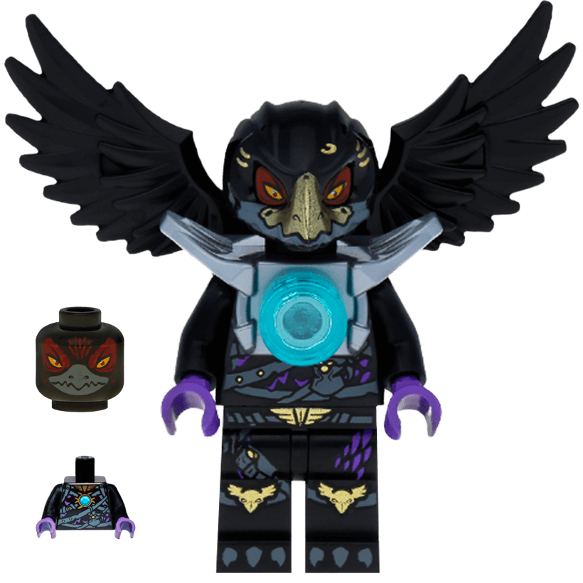 Фігурка Lego Raven Tribe Razcal Legends of Chima loc002 Б/У - Retromagaz