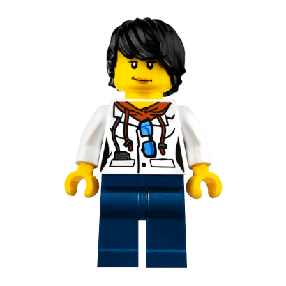 Фігурка Lego Scientist Female City Jungle cty0814 Б/У - Retromagaz