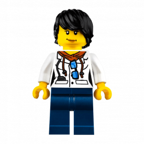 Фігурка Lego Scientist Female City Jungle cty0814 Б/У