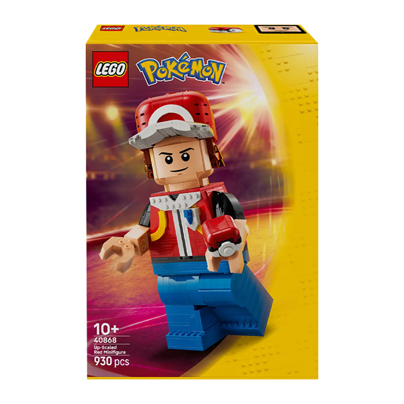 Конструктор Lego Up-Scaled Red Minifigure Pokémon 40868 Новий - Retromagaz