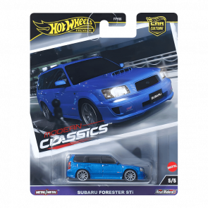 Машинка Premium Hot Wheels Subaru Forester STi Modern Classics 1:64 HRV74 Blue