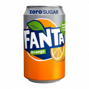 Напиток Fanta Orange Zero Sugar 330ml - Retromagaz