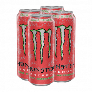Набор Напиток Энергетический 4шт Monster Energy Watermelon 500ml Набор Напиток Энергетический 4шт Monster Energy Watermelon 500ml - Retromagaz