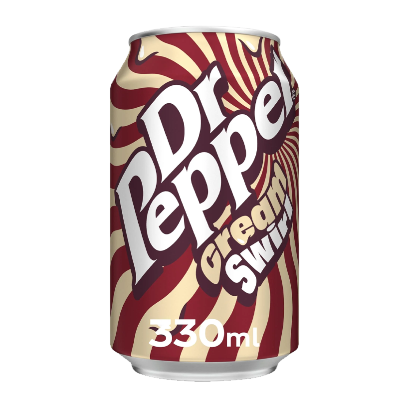 Напій Dr Pepper Cream Swirl 330ml - Retromagaz