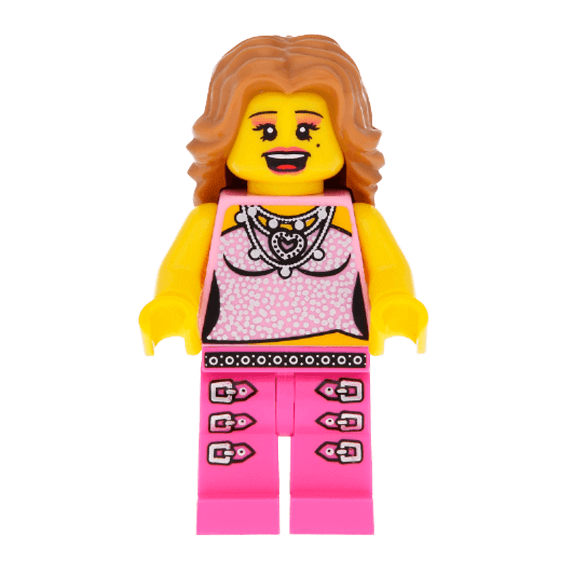 Фігурка Lego Series 2 Pop Star Collectible Minifigures col027 Б/У - Retromagaz