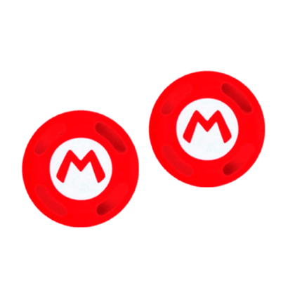 Накладки на Стики RMC Super Mario Nintendo Switch Red 2шт - Retromagaz