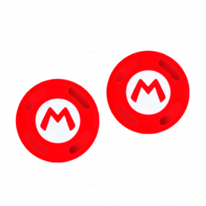Накладки на Стіки RMC Super Mario Nintendo Switch Red 2шт