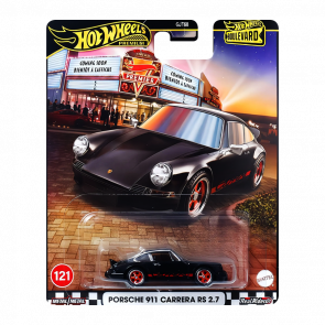 Машинка Premium Hot Wheels Porsche 911 Carrera RS 2.7 Boulevard 1:64 JBL19 Black Машинка Premium Hot Wheels Porsche 911 Carrera RS 2.7 Boulevard 1:64 JBL19 Black - Retromagaz