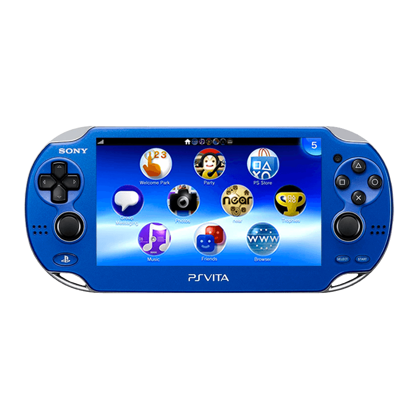 Консоль Sony PlayStation Vita Модифицированная 64GB Blue + 5 Встроенных Игр Б/У - Retromagaz