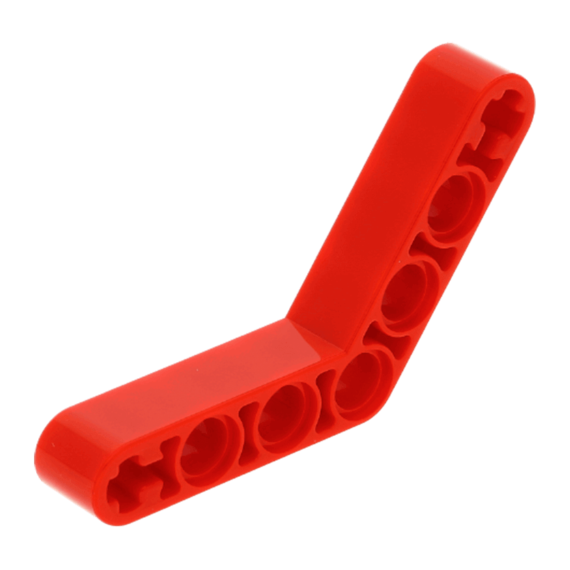 Technic 10шт Lego Балка Толстая Угловая 120 4 - 4 1 x 7 32348 42165 4174834 4263821 Red Б/У - Retromagaz