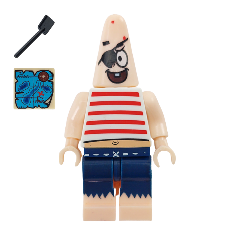 Фигурка RMC SpongeBob SquarePants Patrick Pirat Cartoons sbspr005 Новый - Retromagaz