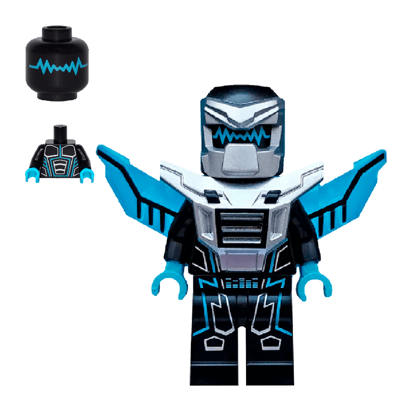 Фігурка Lego Series 15 Laser Mech Collectible Minifigures col15-11 col238 Б/У - Retromagaz