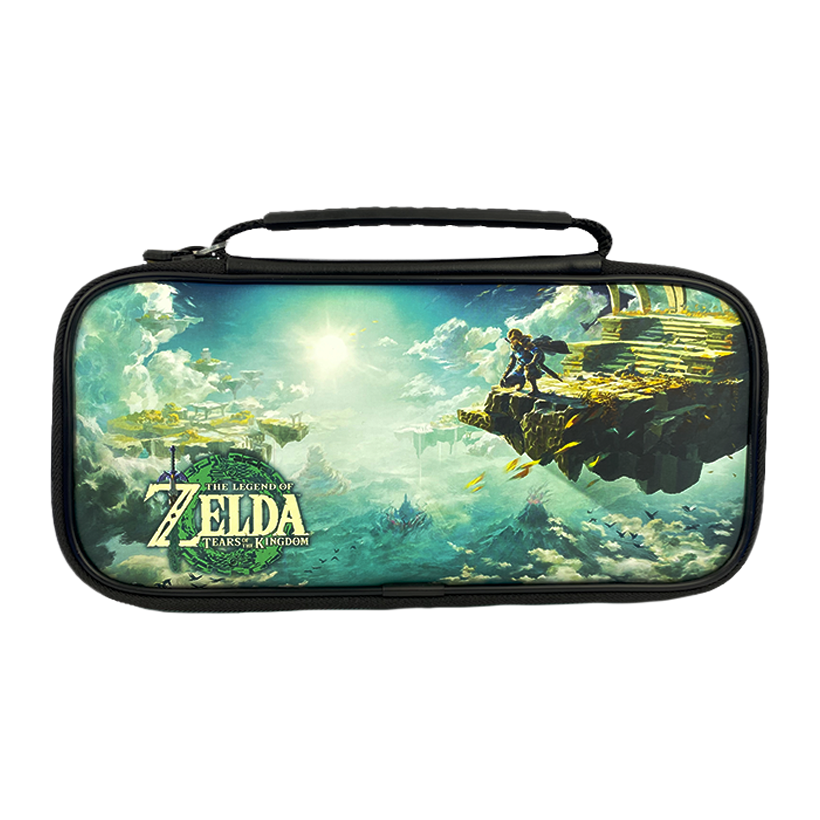 Чохол Твердий Nintendo Switch OLED Model Legend of Zelda: Tears of the Kingdom Black Новий - Retromagaz