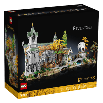 Набір Lego The Lord of the Rings: Rivendell Icons 10316 Новий - Retromagaz