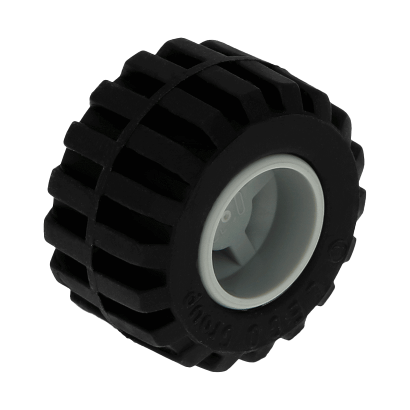 Колесо 20шт Lego Збірне 11mm D. x 12mm 6014bc05 4170458 4211764 87697 4568644 Light Bluish Grey Б/У - Retromagaz