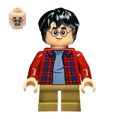 Фигурка Lego Harry Potter Dark Red Plaid Flannel Shirt Films hp481 Б/У - Retromagaz