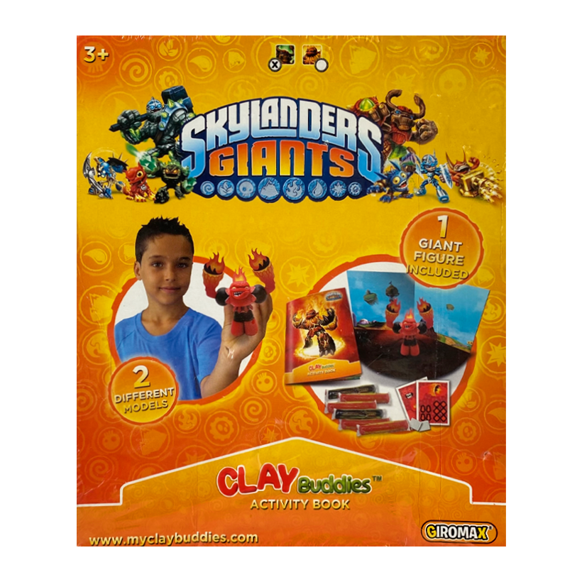 Набір Giromax Xbox 360 One PlayStation 3 4 Wii Wii U Skylanders Giants Clay Buddies Activity Book Новий - Retromagaz