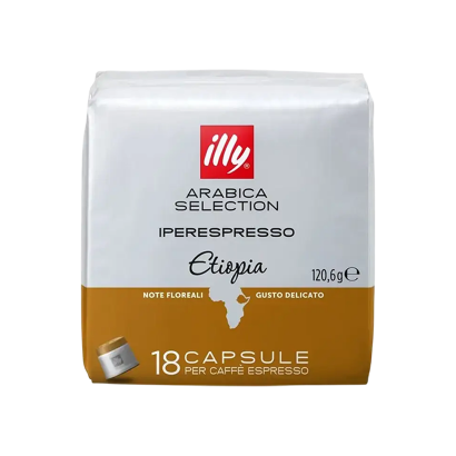 Кава в Капсулах Illy Ethiopia 120,6g - Retromagaz