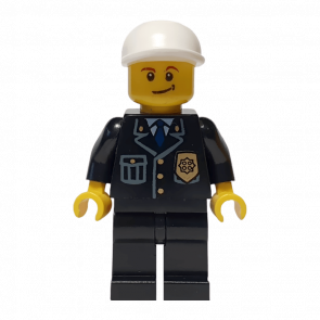 Фігурка Lego Police 973px431 Suit with Blue Tie and Badge City cty0210 1 Б/У - Retromagaz