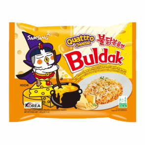 Локшина Samyang Buldak 4 Сири Гостра 145g