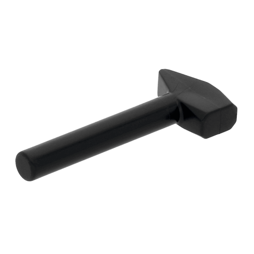 Хоз. Инвентарь 20шт Lego Mallet Hammer 4522 452226 Black Б/У - Retromagaz