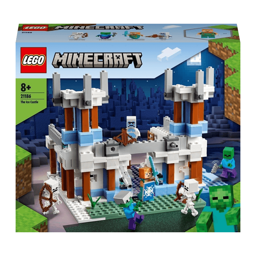 Конструктор Lego Крижаний Замок Minecraft 21186 Новий - Retromagaz