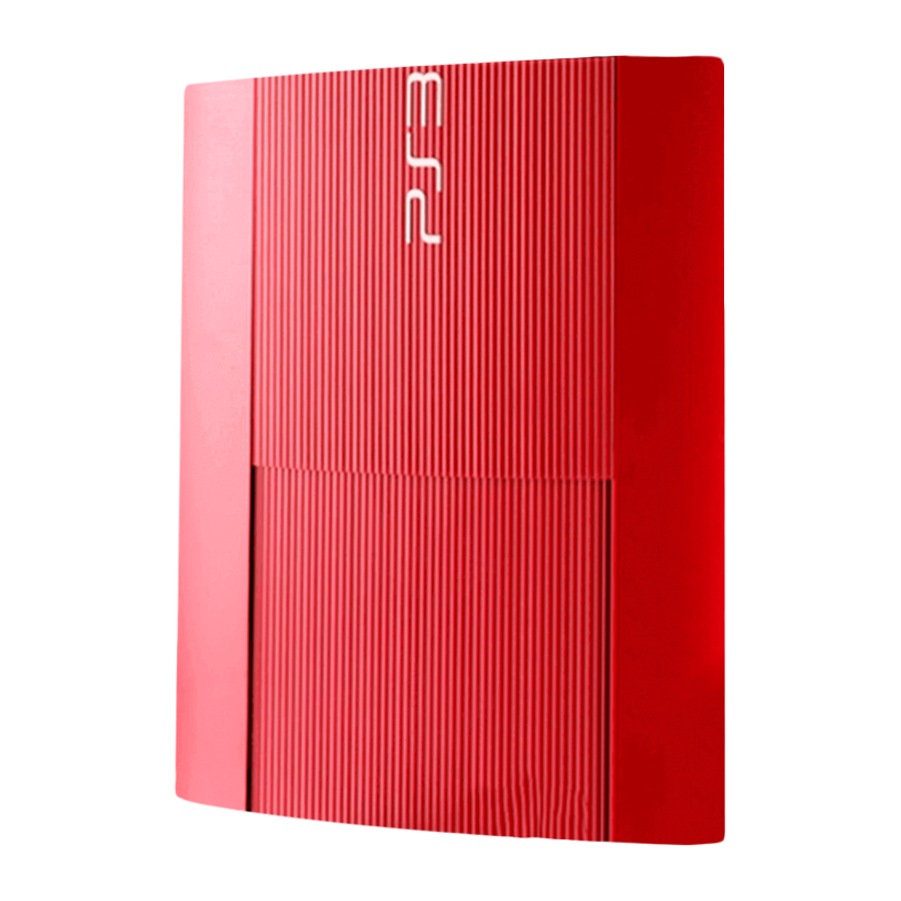 Консоль Sony PlayStation 3 Super Slim 500GB Red Без Геймпада Б/У - Retromagaz