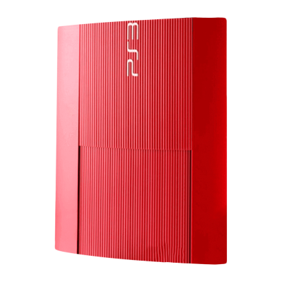 Консоль Sony PlayStation 3 Super Slim 500GB Red Без Геймпада Б/У - Retromagaz