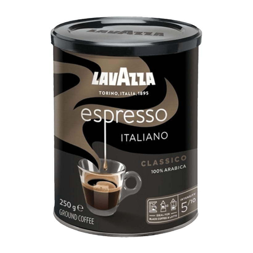 Кофе Молотый Lavazza Espresso  Ж/б 250g - Retromagaz