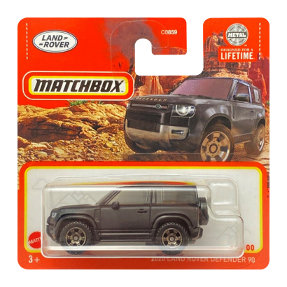 Машинка Велике Місто Matchbox 2020 Land Rover Defender Off-Road 1:64 HVP11 Black - Retromagaz