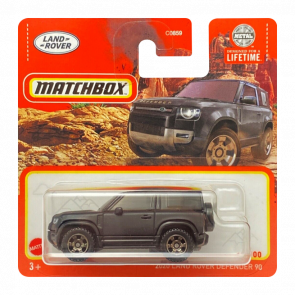 Машинка Велике Місто Matchbox 2020 Land Rover Defender Off-Road 1:64 HVP11 Black - Retromagaz