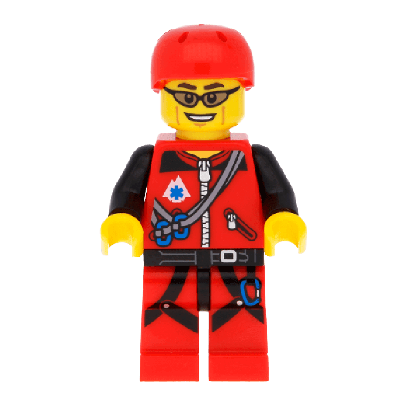 Фигурка Lego Series 11 Mountain Climber Collectible Minifigures col171 Б/У - Retromagaz