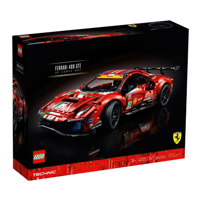Набір Lego Ferrari 488 GTE AF Corse №51 Technic 42125 Новий - Retromagaz