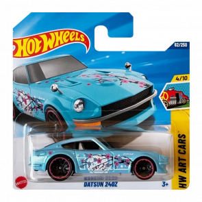 Машинка Базова Hot Wheels Datsun 240Z Art Cars 1:64 JJB80 Blue