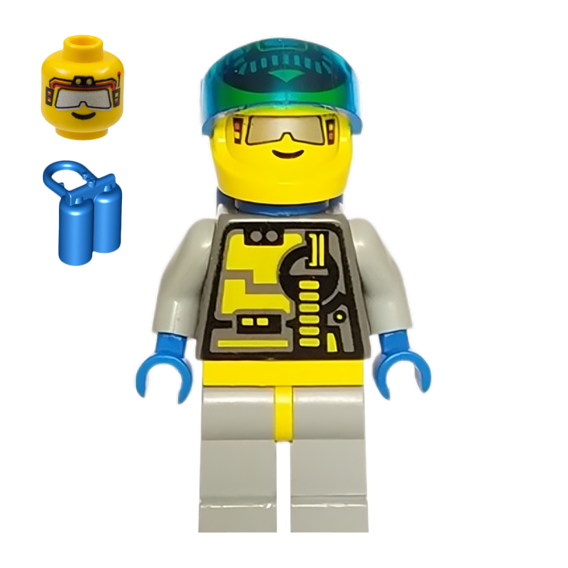 Фигурка Lego Classic Unitron Chief Space sp049 Б/У - Retromagaz