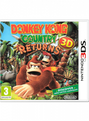 Игра Nintendo 3DS Donkey Kong Country Returns Europe Английская Версия Б/У