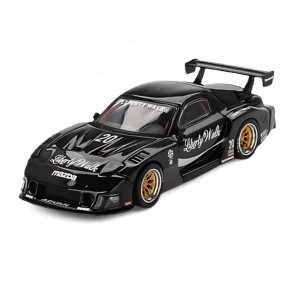 Машинка Premium MINI GT MAZDA RX-7 LB-Super Silhouette Liberty Walk 1:64 MGT00785 Black - Retromagaz